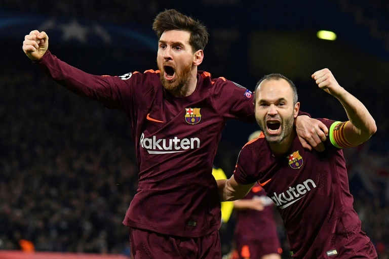 Lionel Messi pays emotional tribute to Andres Iniesta