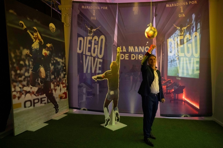 'Diego Lives': Immersive Maradona exhibit hits Barcelona