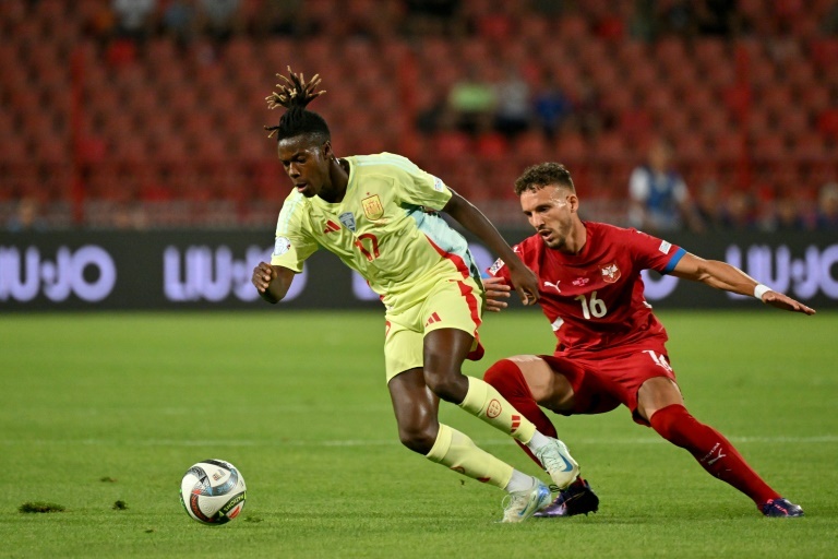 Spain star Nico Williams out injured for Denmark, Serbia clashes