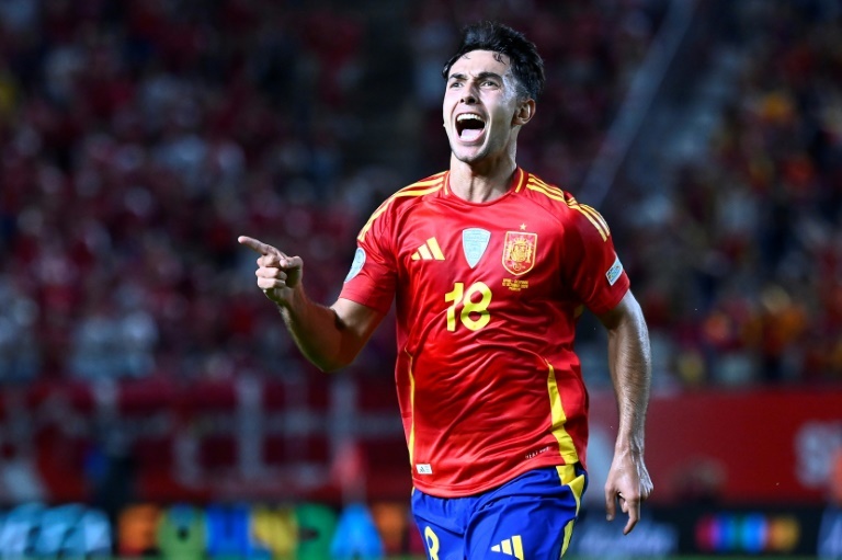 Spain sink Denmark as Zubimendi scores first international goal