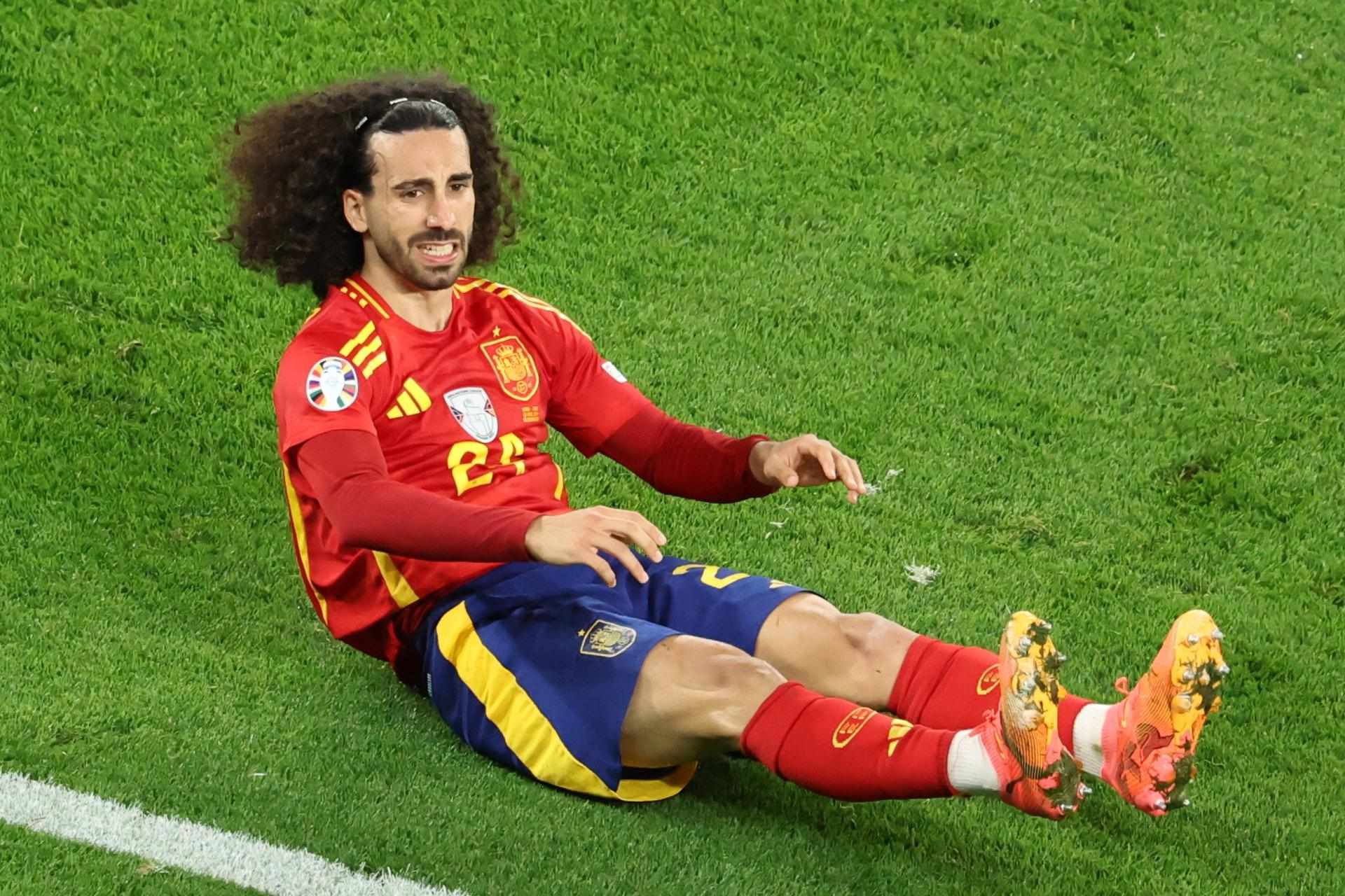 "I wet my pants" - Cucurella on quarter finals handball against Germany