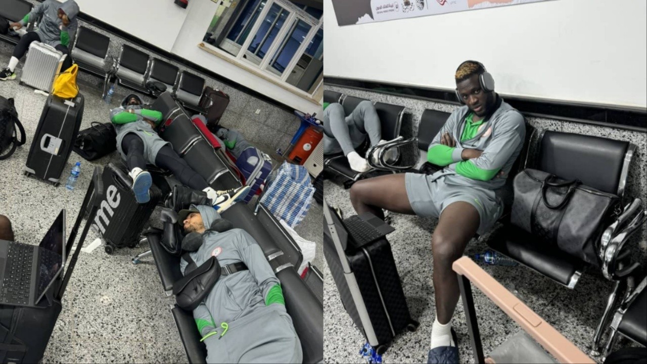 BREAKING: Nigeria stars stranded at Libyan airport over 16 hours