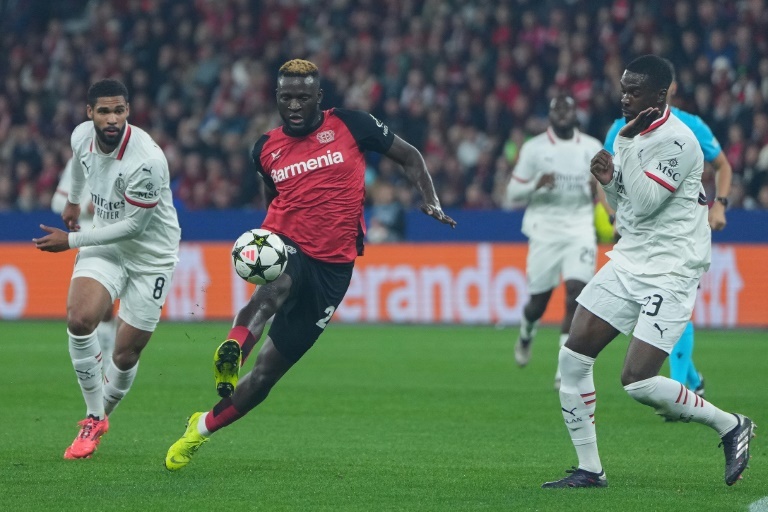 Victor Boniface sends Leverkusen past Frankfurt, Leipzig go top