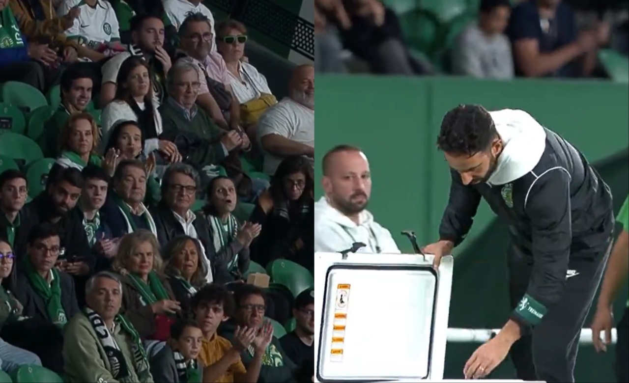 Sporting CP fans bid farewell to Man Utd target Ruben Amorim