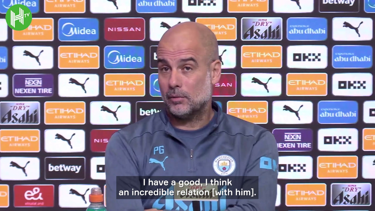 VIDEO: Guardiola said Ten Hag 'represented Man United at the highest level'