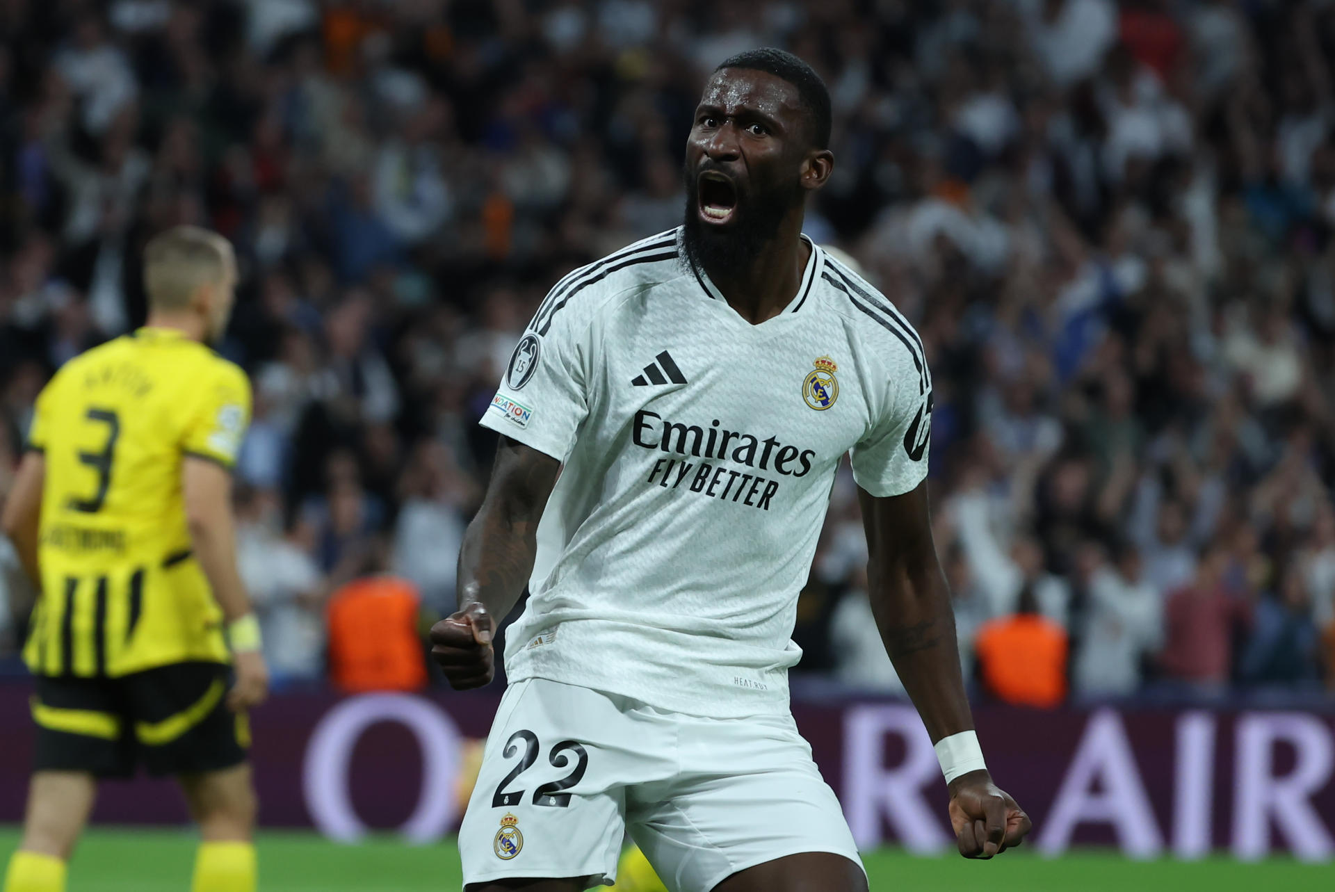 Rudiger returns to training with Real Madrid