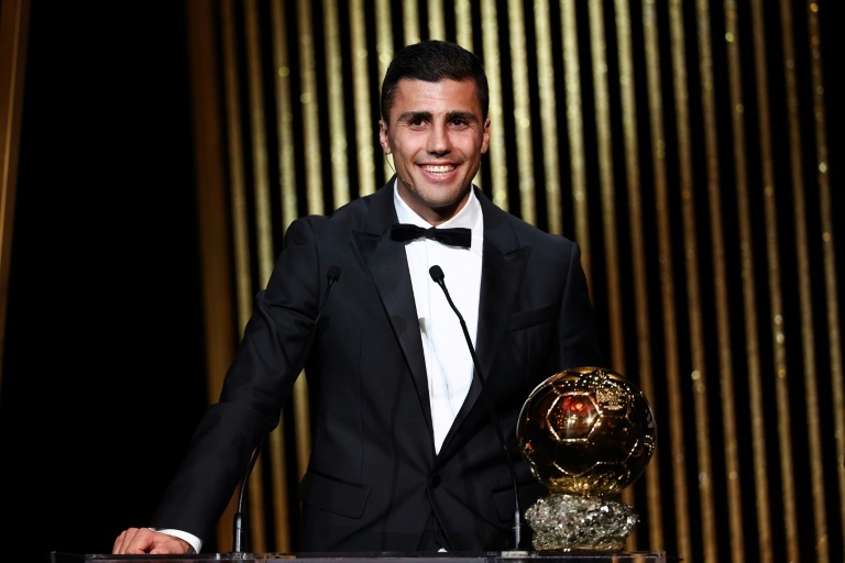 Rodri won the Ballon d'Or over Vini by 41 points