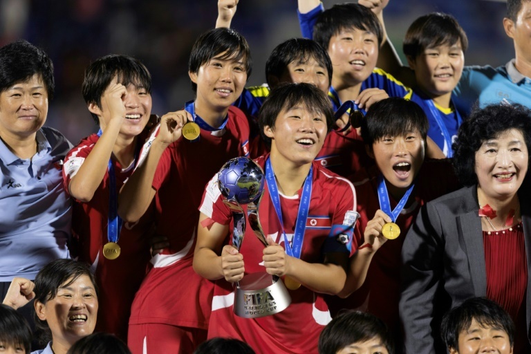 N. Korea's World Cup-winning footballers get heroes' welcome home