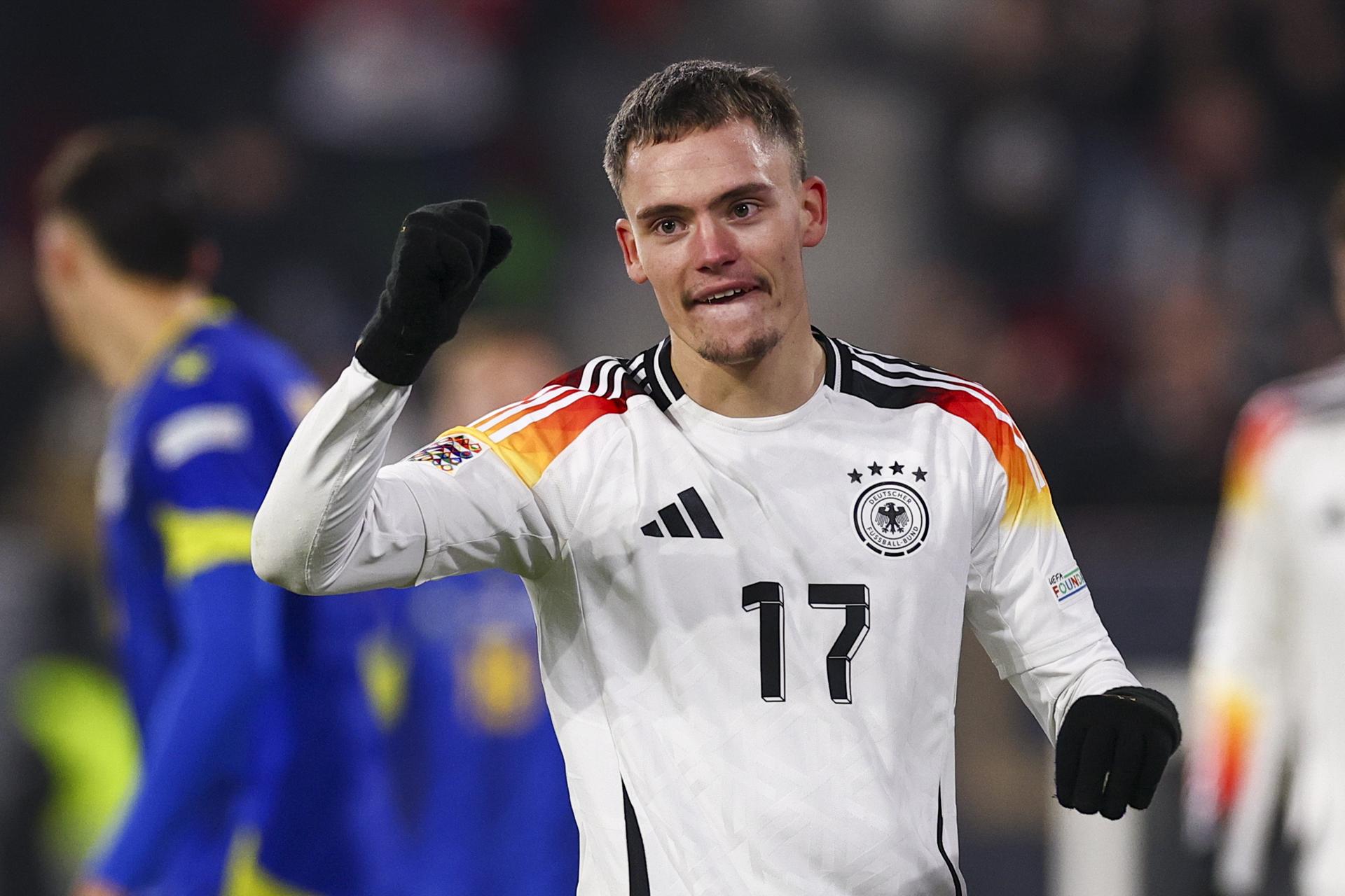 Germany hit record seven against Bosnia in Nations League