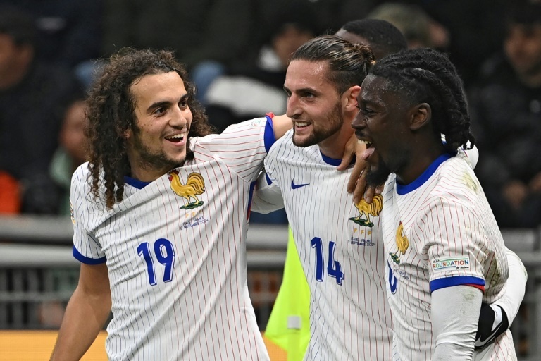 Rabiot hits double to fire France past Italy and top of Nations League group