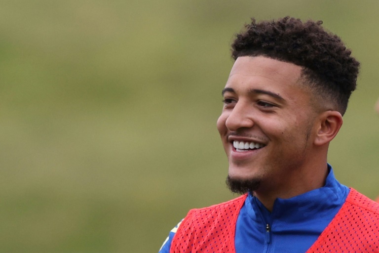 Jadon Sancho back to team training for Chelsea