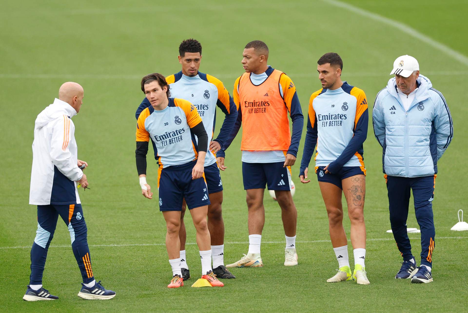 Real Madrid ready for the game against Leganes with all international players back