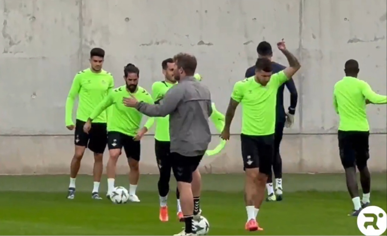 Isco returns to training with rest of the group