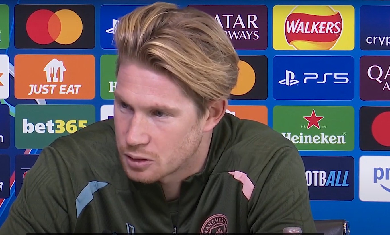 De Bruyne confirms his future at Man City is 'uncertain'