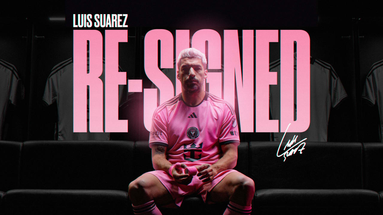 OFFICIAL: Luis Suarez extends with Inter Miami until 2025