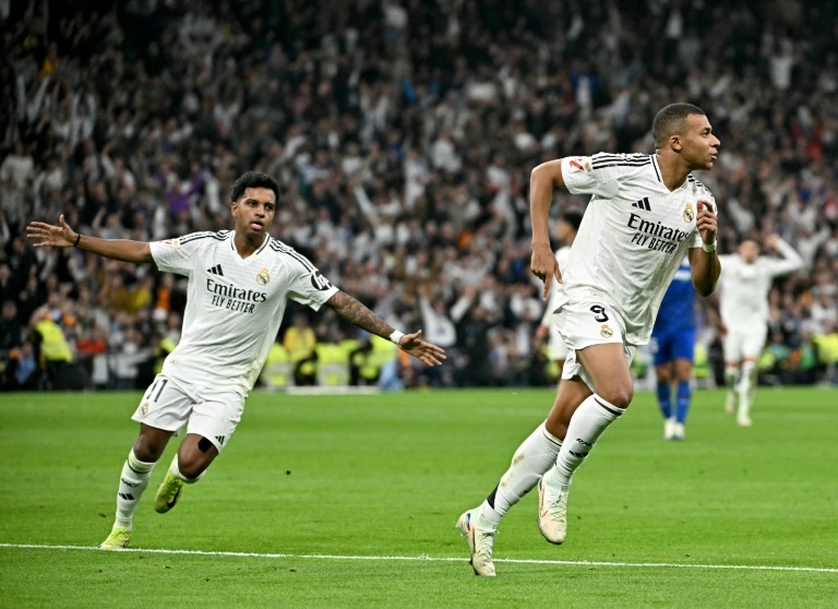 Mbappe scores as Real Madrid beat Getafe in La Liga