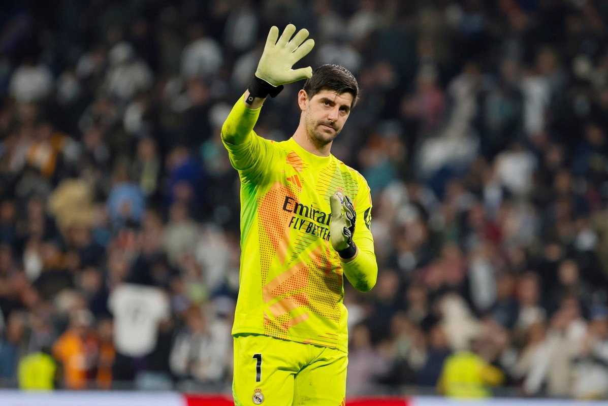 Courtois wins 250th Real Madrid cap