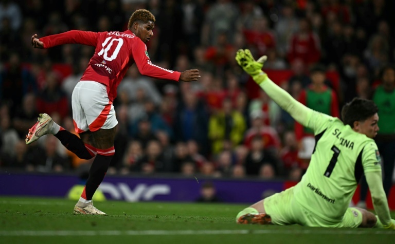 Marcus Rashford reaches 50 Premier League goals at Old Trafford