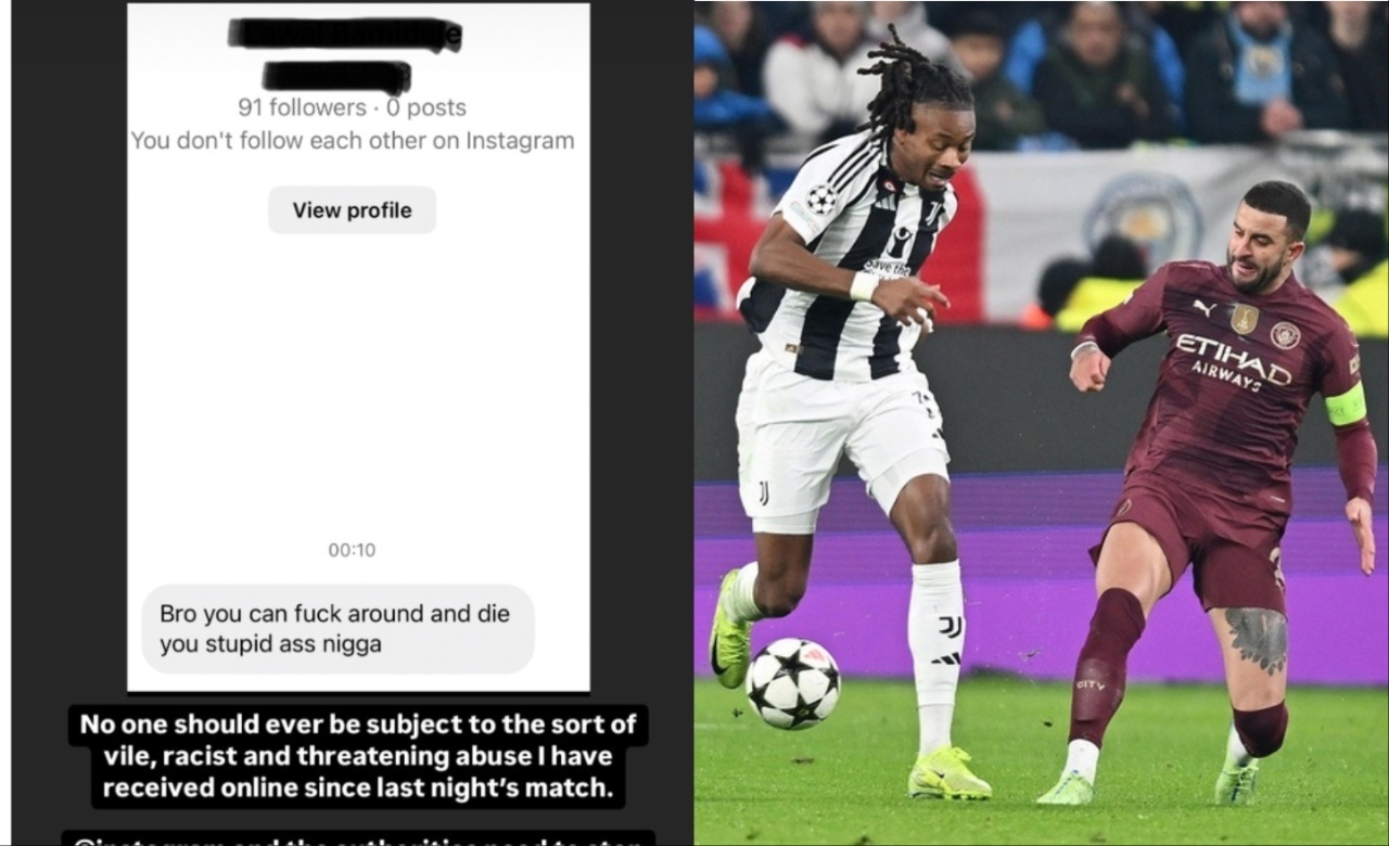 Man City and Kyle Walker condemn racist insults after Juventus loss