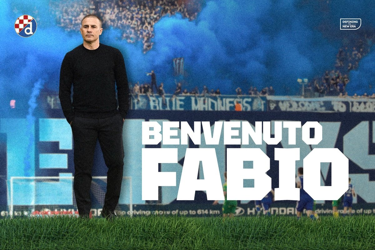 Fabio Cannavaro announced as new Dinamo Zagreb coach