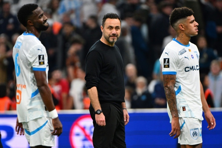 Marseille coach De Zerbi defends 'strong' Ligue 1