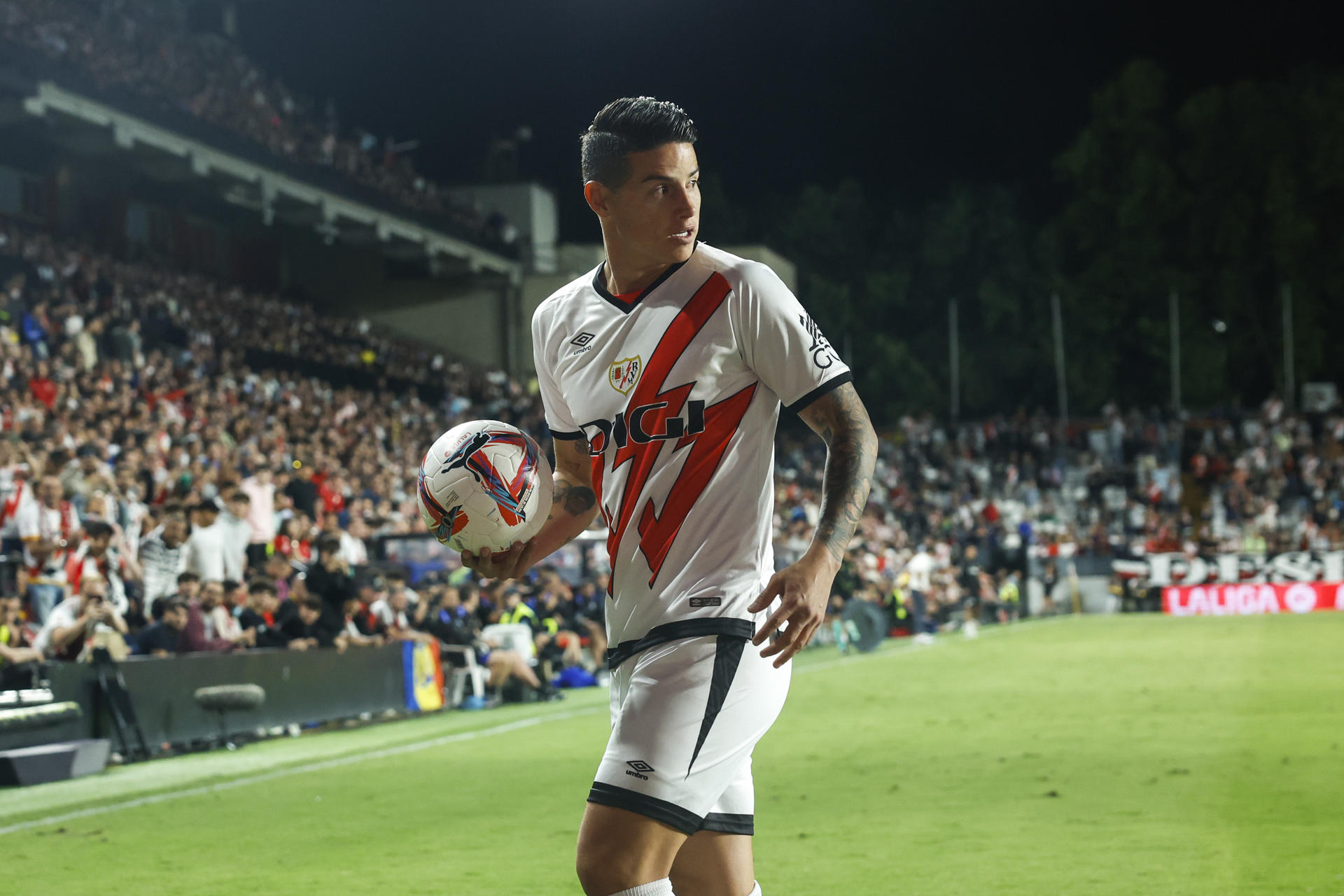 James Rodriguez terminates contract with Rayo Vallecano