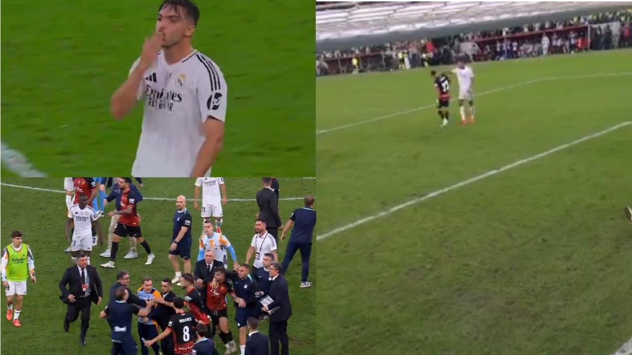 Tensions between Mallorca and Real Madrid after final whistle