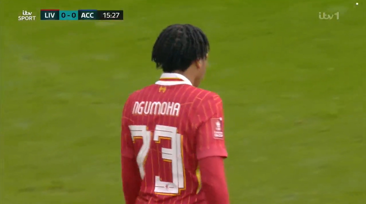 16-year-old Rio Ngumoha becomes youngest starter ever for Liverpool