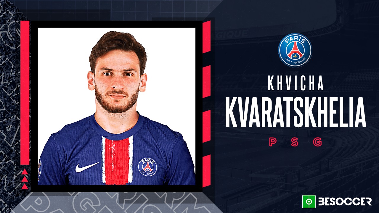 OFFICIAL: PSG secure Kvaratskhelia in €70m deal, ending Napoli stint