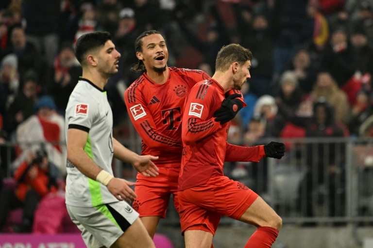 Goretzka double against Wolfsburg helps Bayern go seven clear