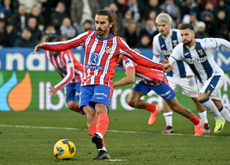 Leganes snap Liga leaders Atletico Madrid's winning streak