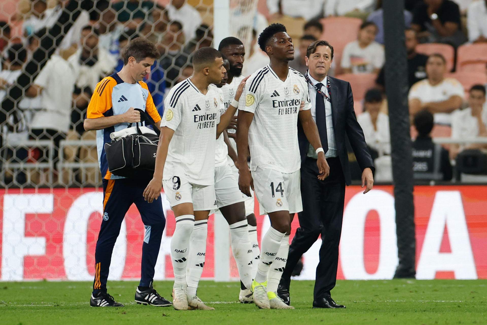 Real Madrid's Tchouameni ruled out from Las Palmas clash due to injury