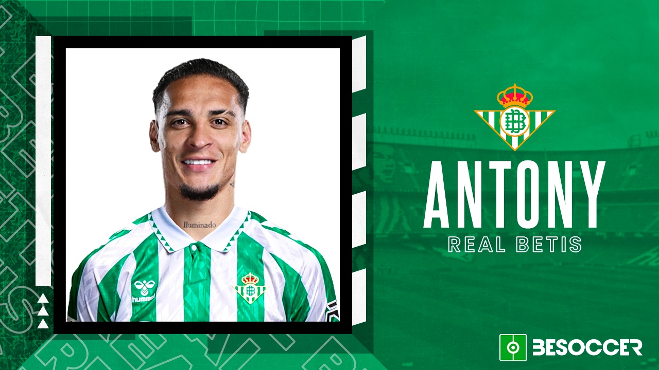 OFFICIAL: Antony signs for Betis on loan after failed United stint