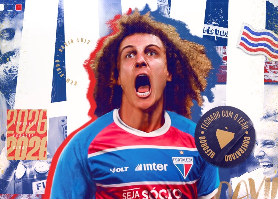 Former Chelsea centre-back David Luiz signs for Fortaleza