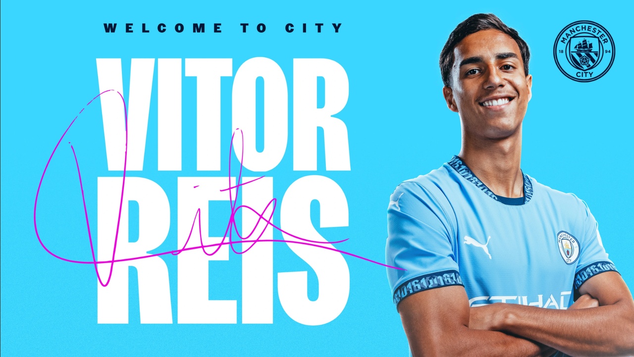 OFFICIAL: Man City announce Palmeiras gem Vitor Reis