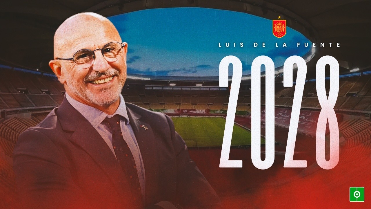 OFFICIAL: De la Fuente renews with Spain national team until 2028