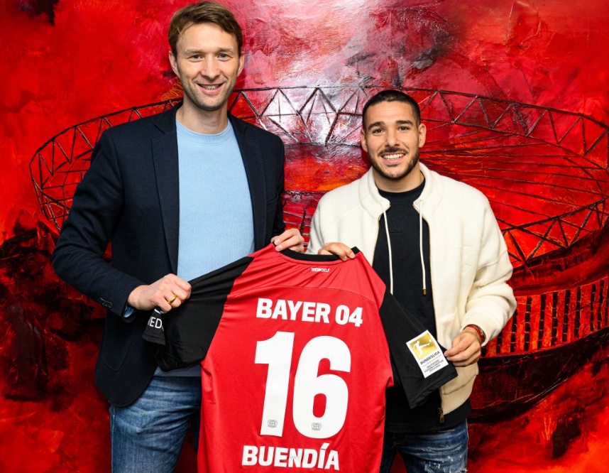 Buendia extends Villa contract and moves on loan to Bayer Leverkusen