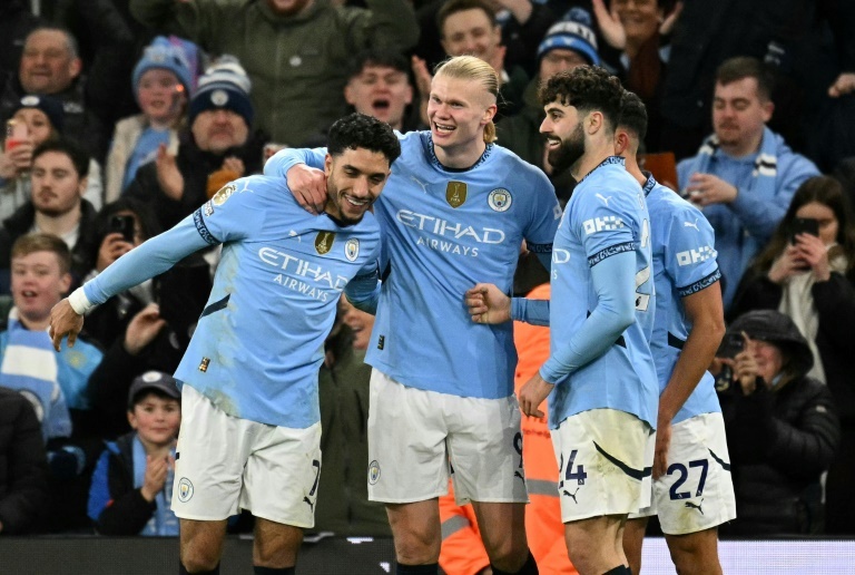 City score three to beat Brugge and secure Champions League playoffs spot