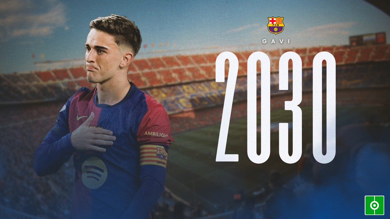 OFFICIAL: Barca secure Gavi's future with €1bn release clause deal