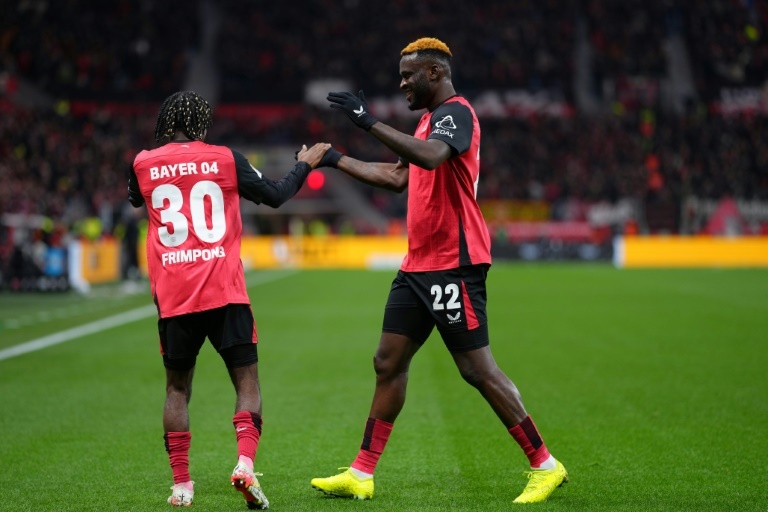 Boniface helps Leverkusen cut Bayern lead to six points