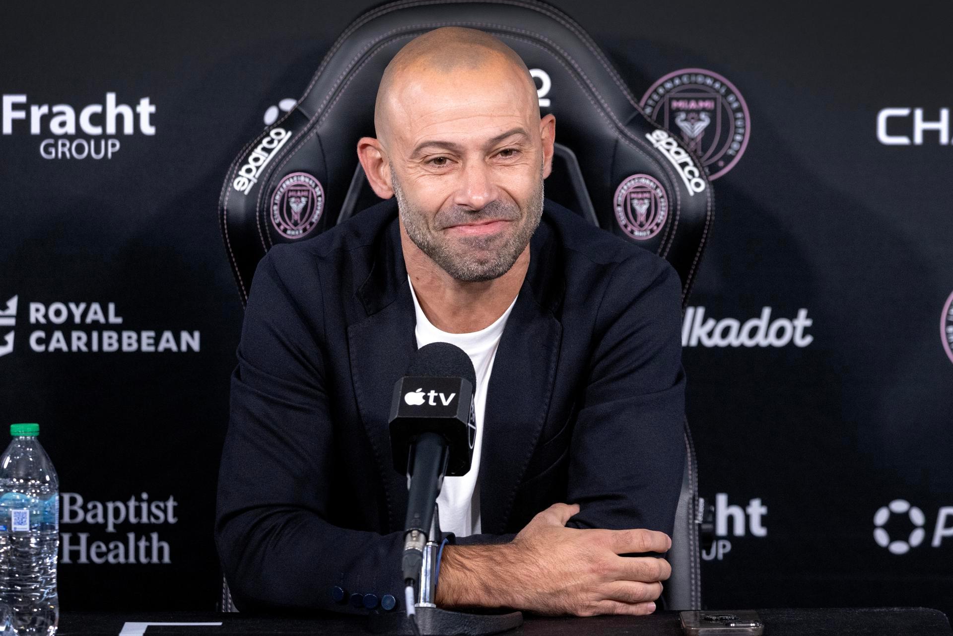 Miami coach Mascherano responds to Ronaldo's GOAT statement