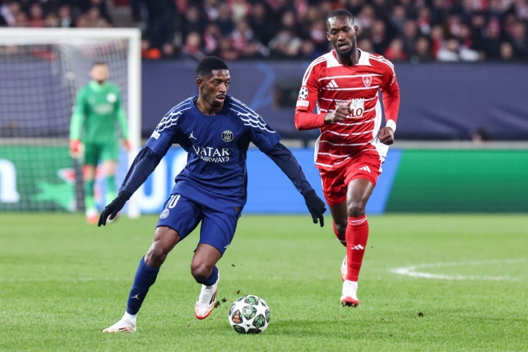 Dembele stars again as PSG beat Brest in Champions League play-off first leg