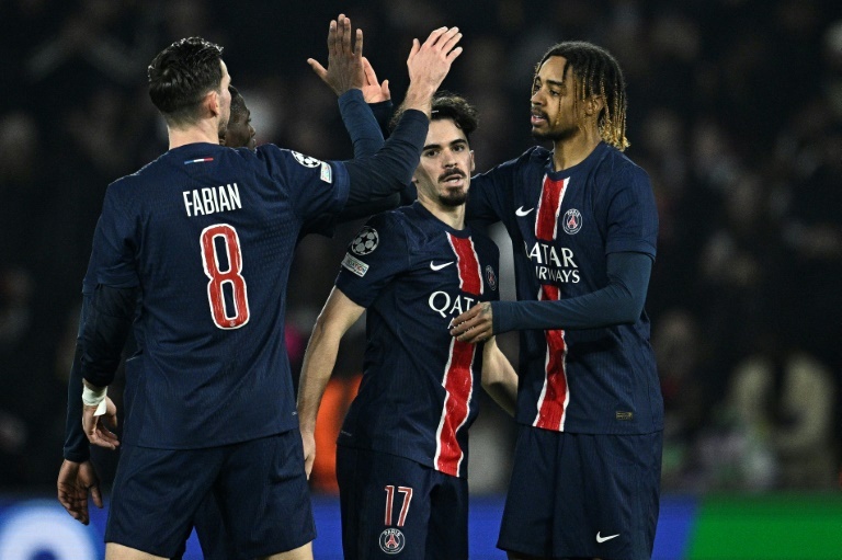 PSG hit seven to set up Champions League clash with Liverpool or Barcelona