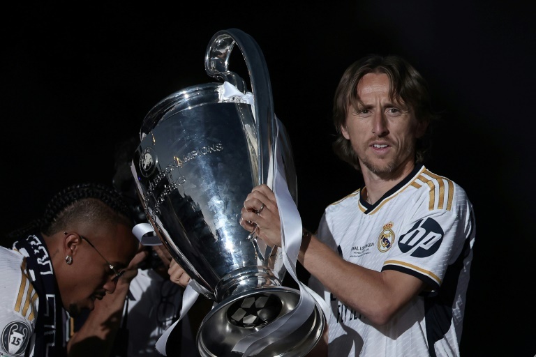 Modric becomes third Real Madrid player with most Champions League games