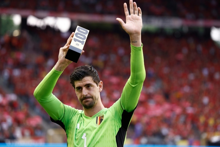 Real Madrid's Courtois set for Belgium comeback