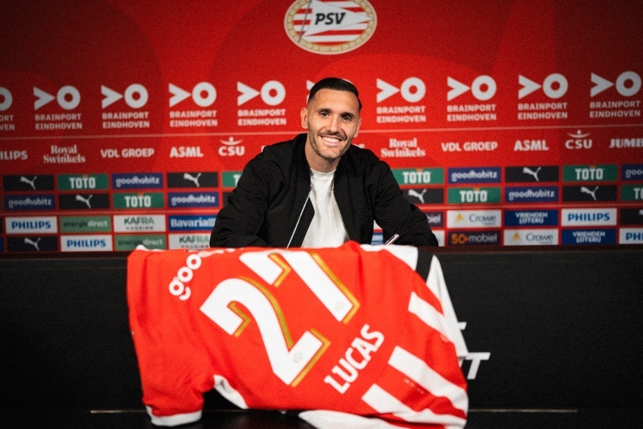 OFFICIAL: Ex-Arsenal striker Lucas Perez joins PSV