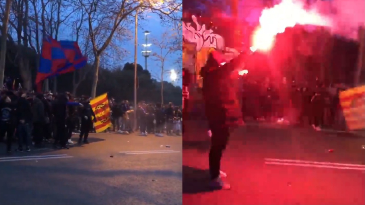 Shocking scenes at the Montjuic: Barca fans chant "Vinicius die"