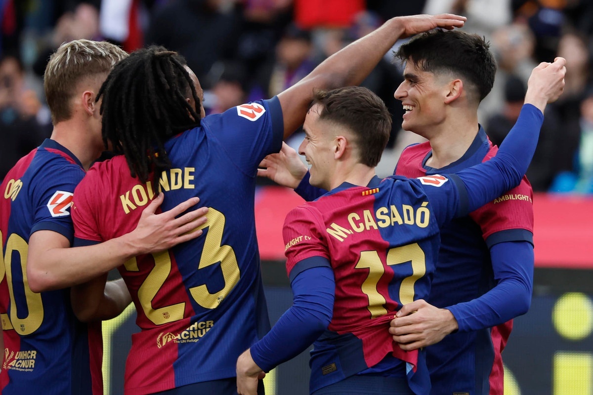 Flick's Barca are La Liga leaders with second-fewest points in 22 years