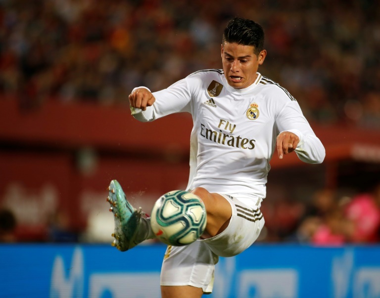 'He found a great team that I didn't fit into' - James on lack of playing time under Zidane