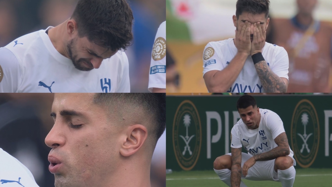 Neves and Cancelo moved to tears by Jota homage